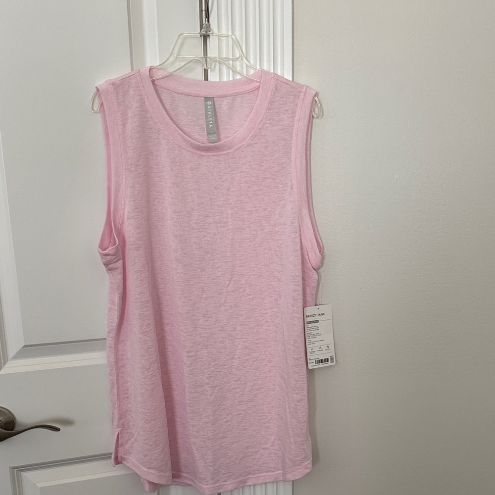 Athleta Breezy Tank Large NWT